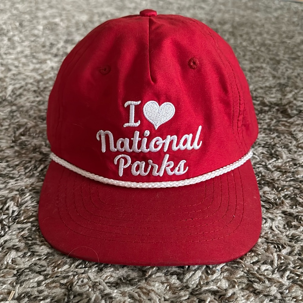 Vintage style I love National Parks hat